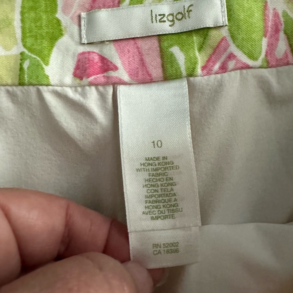 LizGolf Floral Skort - Picture 4 of 8
